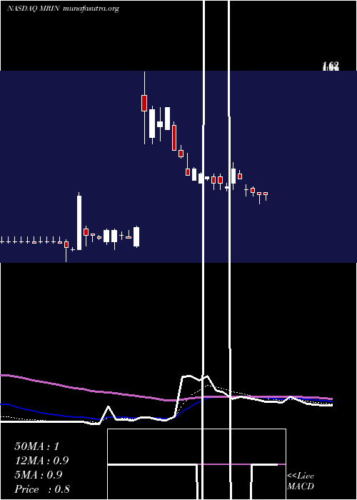  Daily chart MarinSoftware