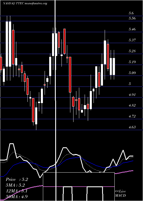  Daily chart TtecHoldings