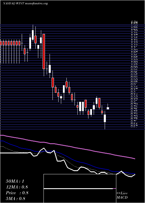  Daily chart WindtreeTherapeutic