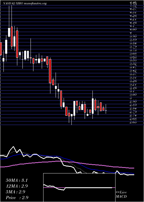  Daily chart XeneticBiosciences