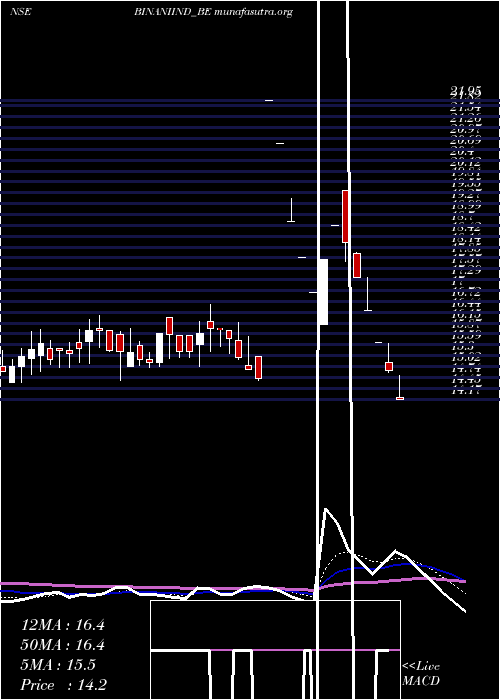  Daily chart BinaniIndustries