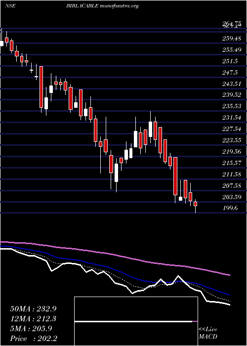  Daily chart BirlaCable