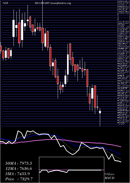  Daily chart BlueDart