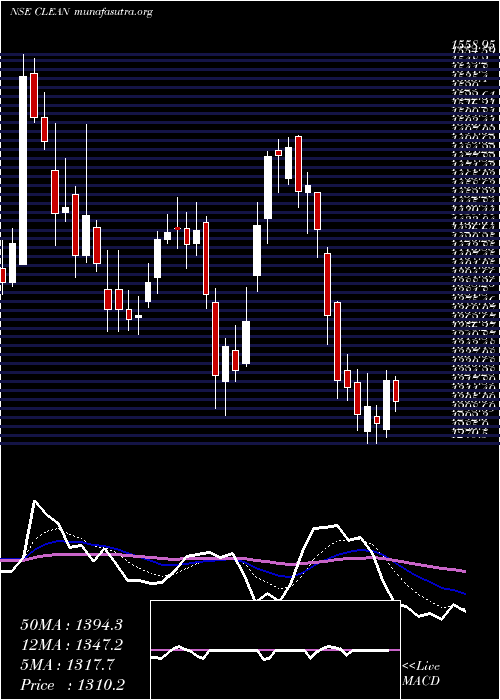  Daily chart CleanScience