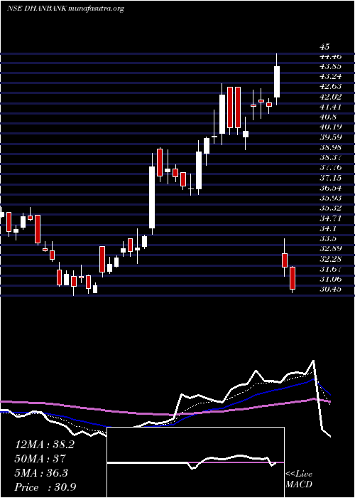  Daily chart DhanlaxmiBank