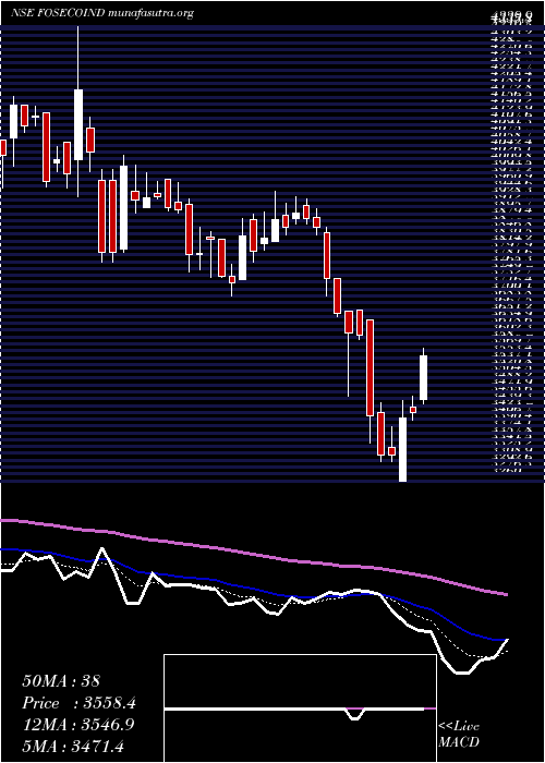  Daily chart FosecoIndia