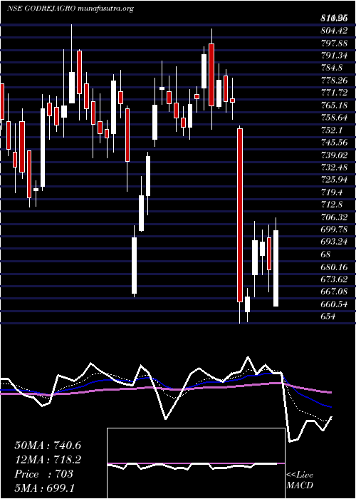  Daily chart GodrejAgrovet