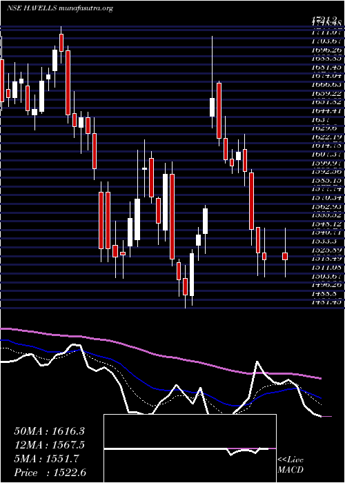  Daily chart HavellsIndia