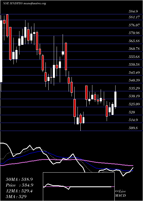  Daily chart HindustanFoods