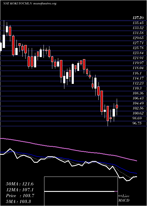  Daily chart KokuyoCamlin