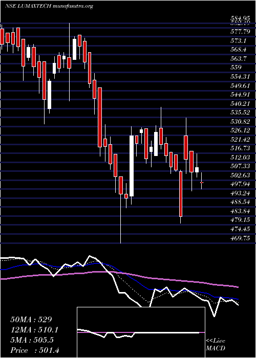  Daily chart LumaxAuto