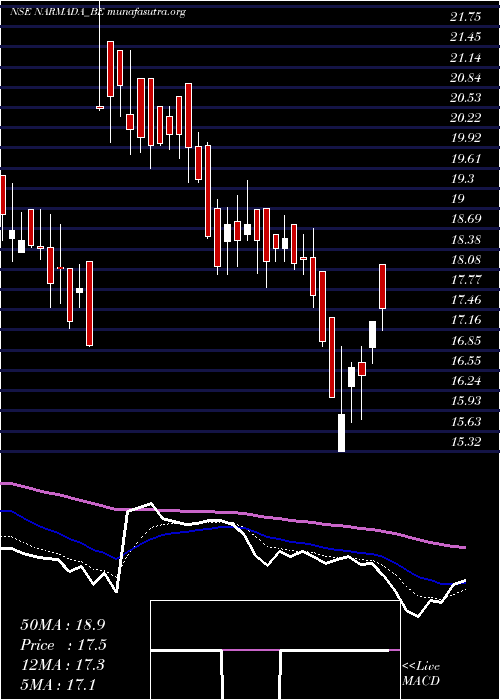  Daily chart NarmadaAgrobase