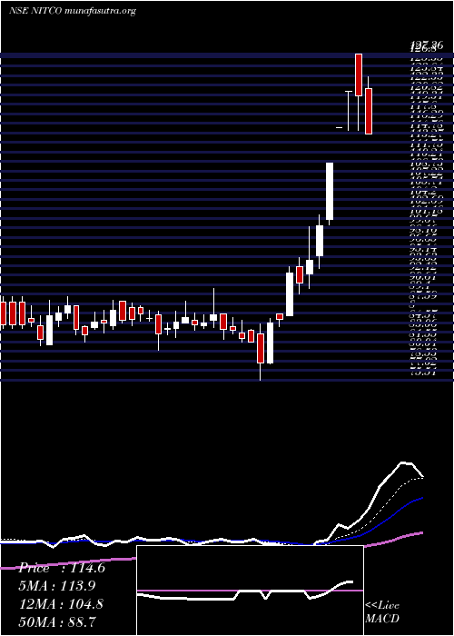  Daily chart Nitco