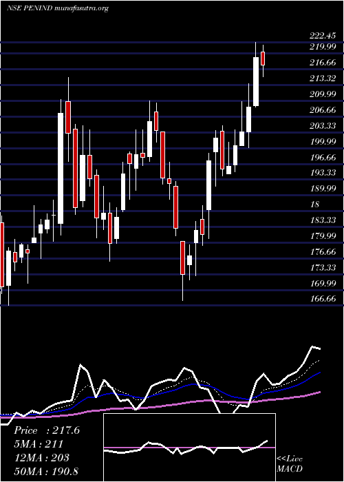  Daily chart PennarIndustries