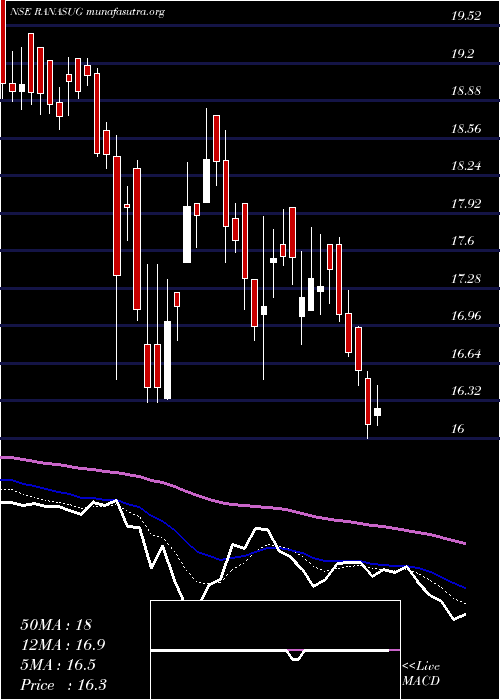  Daily chart RanaSugars