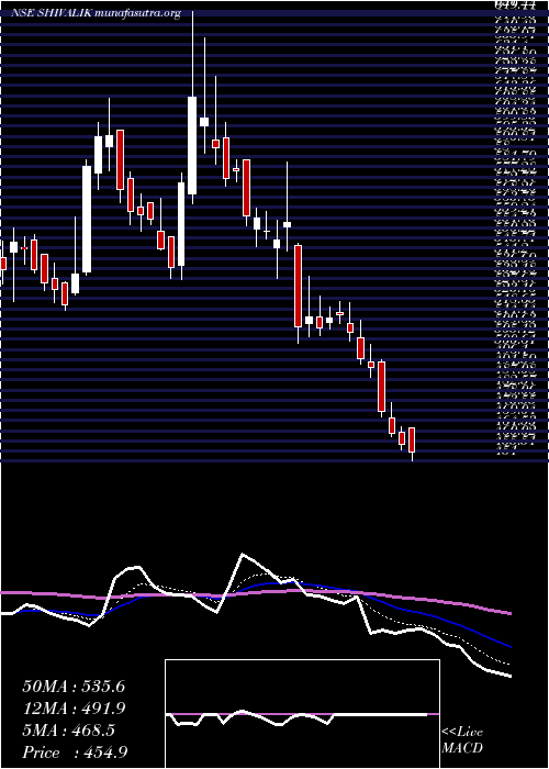  Daily chart ShivalikRasayan