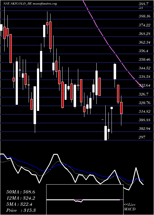  Daily chart SkyGold