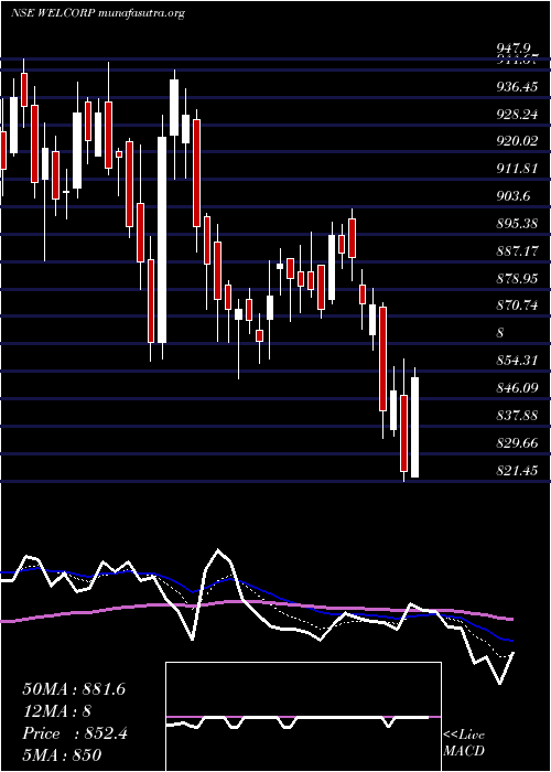  Daily chart WelspunCorp