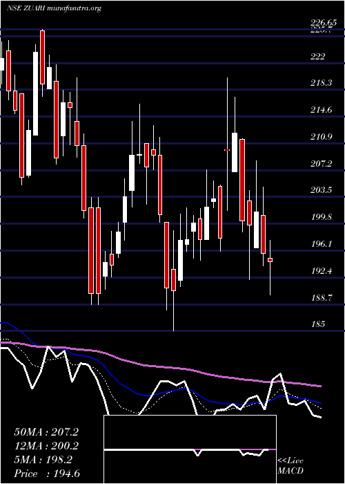  Daily chart ZuariAgro