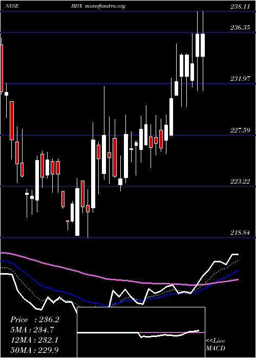  Daily chart BectonDickinson