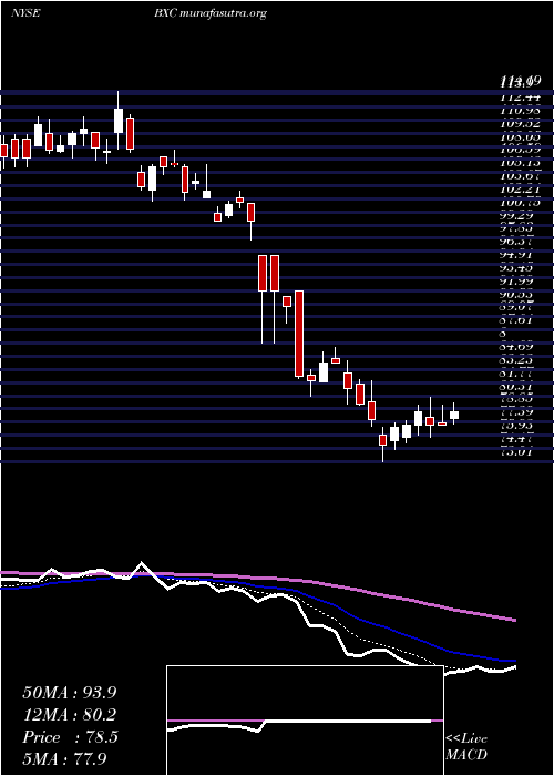  Daily chart BluelinxHoldings