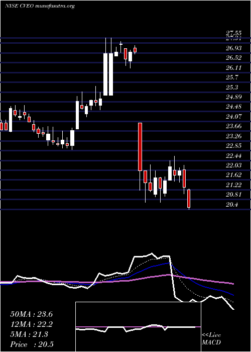  Daily chart CiveoCorporation