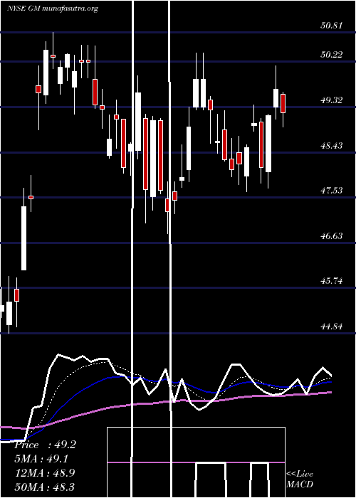  Daily chart GeneralMotors