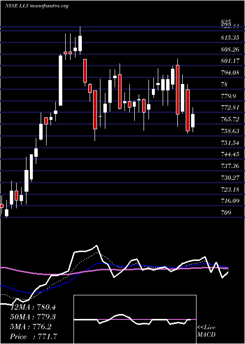  Daily chart EliLilly