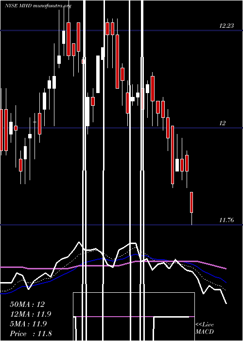  Daily chart BlackrockMuniholdings