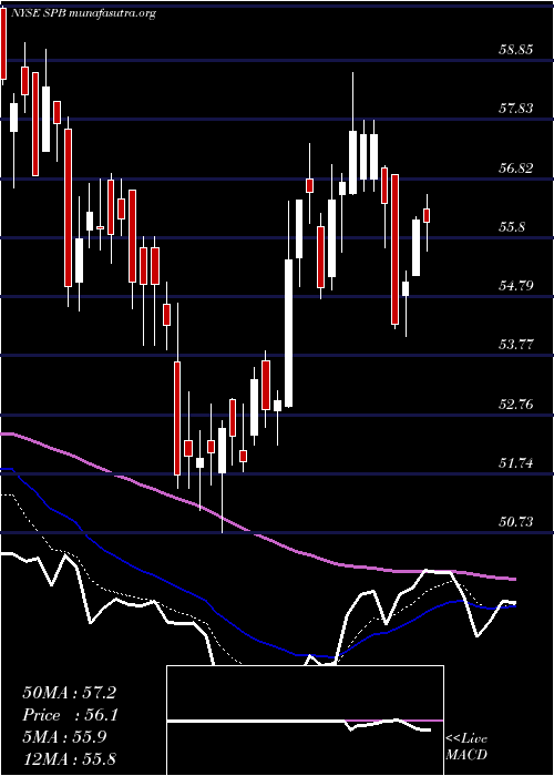  Daily chart SpectrumBrands