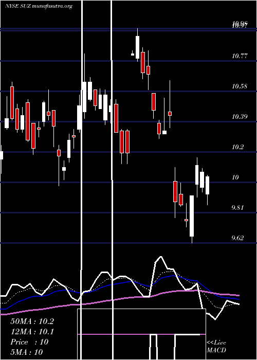  Daily chart SuzanoPapel