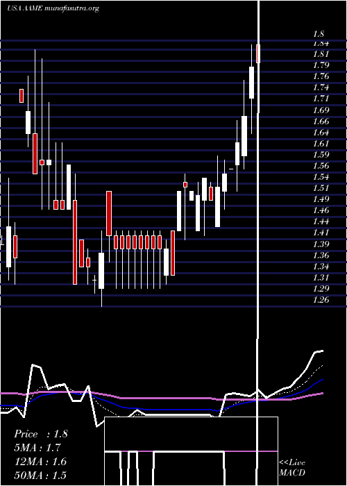  Daily chart AtlanticAmerican