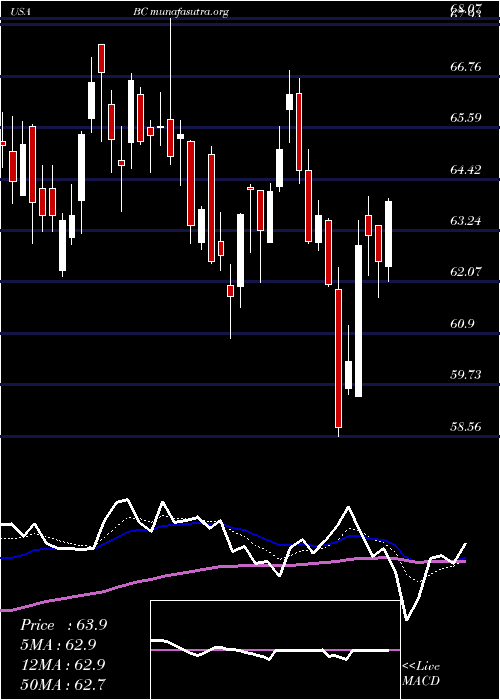  Daily chart BrunswickCorporation