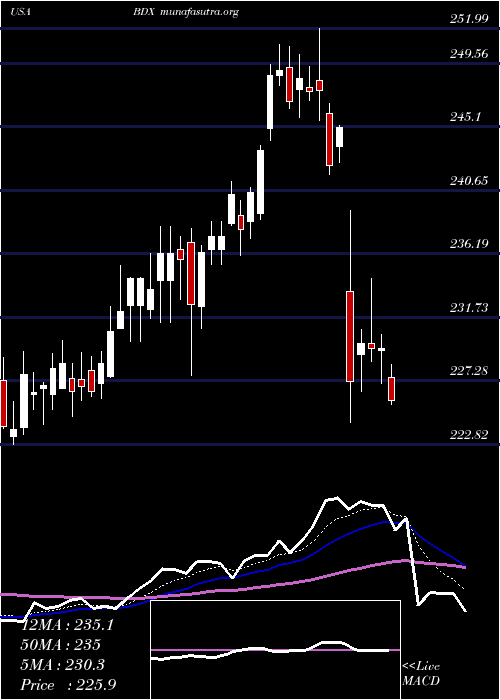  Daily chart BectonDickinson