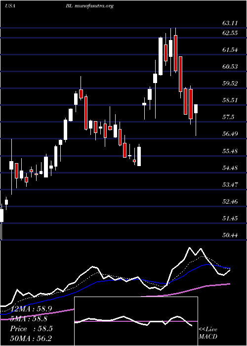  Daily chart BlacklineInc