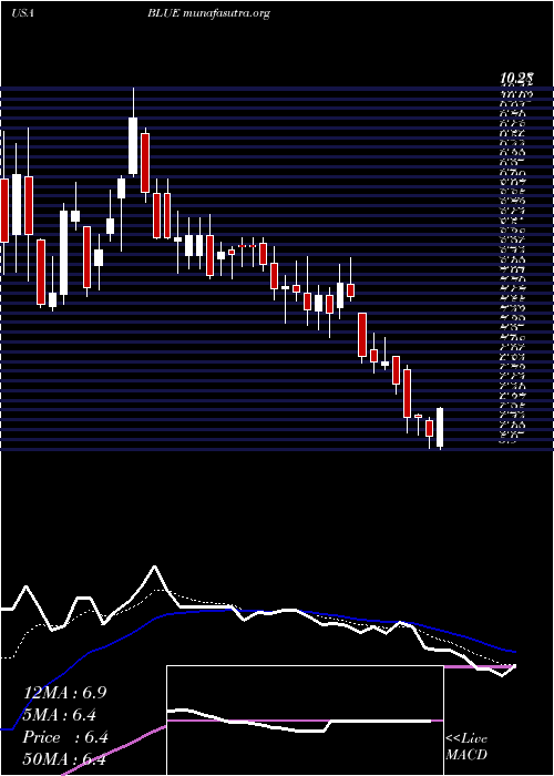  Daily chart BluebirdBio