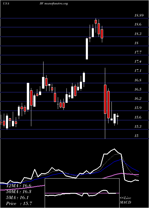  Daily chart BrightviewHoldings