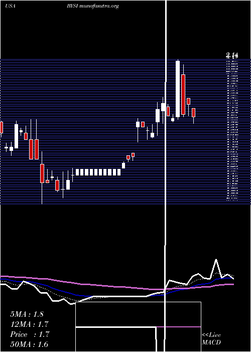  Daily chart BeyondspringInc