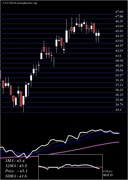  Daily chart CelsiusHoldings
