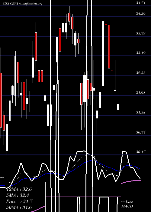  Daily chart CevaInc