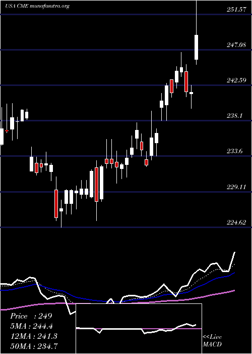  Daily chart CmeGroup