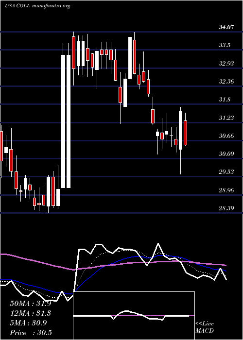  Daily chart CollegiumPharmaceutical