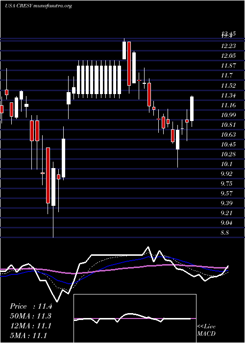  Daily chart CresudS