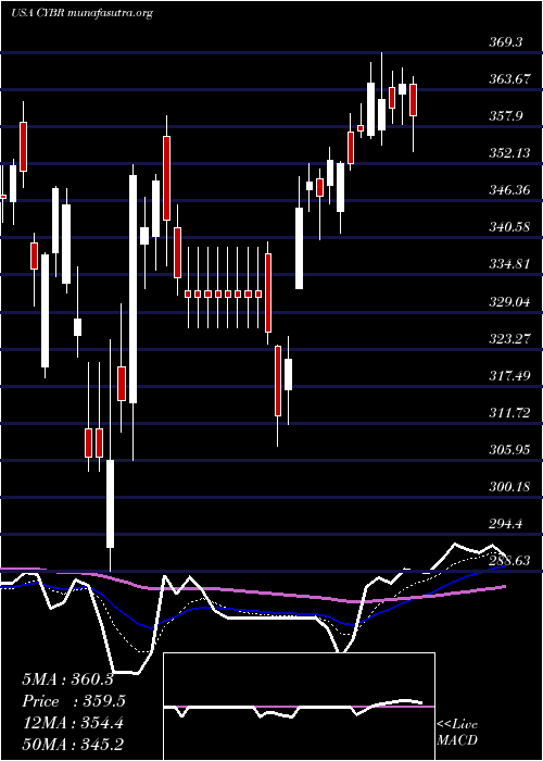  Daily chart CyberarkSoftware