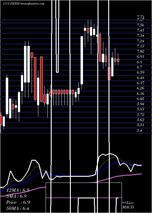  Daily chart DermiraInc