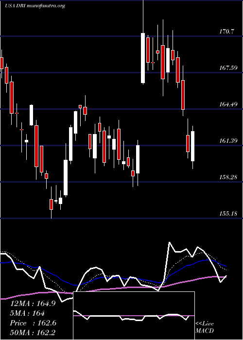  Daily chart DardenRestaurants