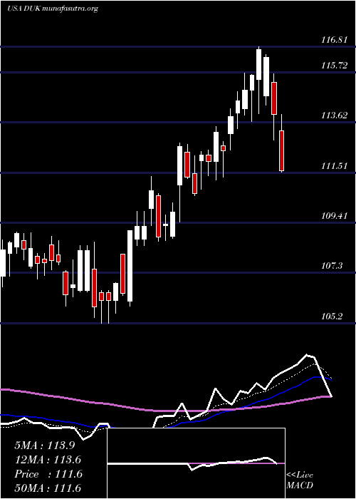  Daily chart DukeEnergy