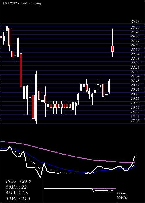  Daily chart FoxFactory