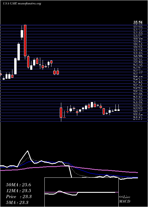  Daily chart GamestopCorporation