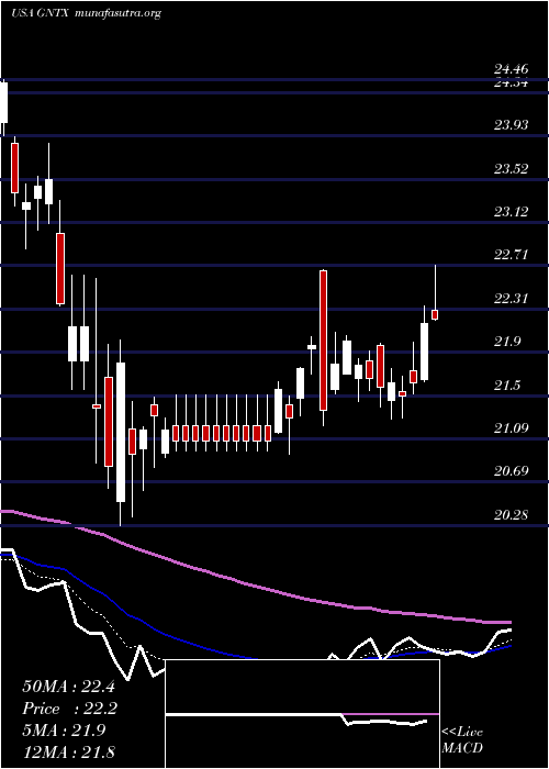  Daily chart GentexCorporation